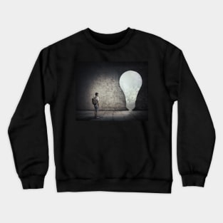 bulb doorway Crewneck Sweatshirt